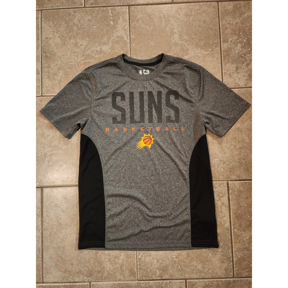 NBA Ultra Game Phoenix Suns Basketball Shirt Mens Medium Grey Performance Tee